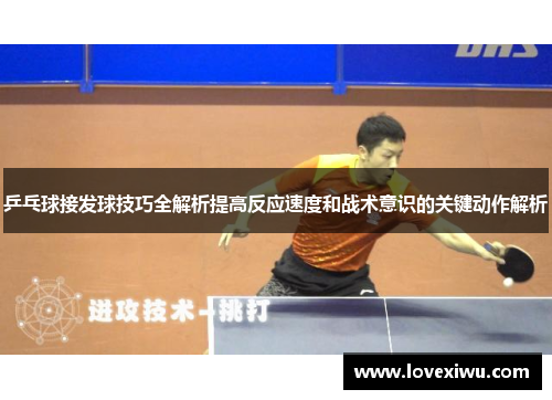 乒乓球接发球技巧全解析提高反应速度和战术意识的关键动作解析